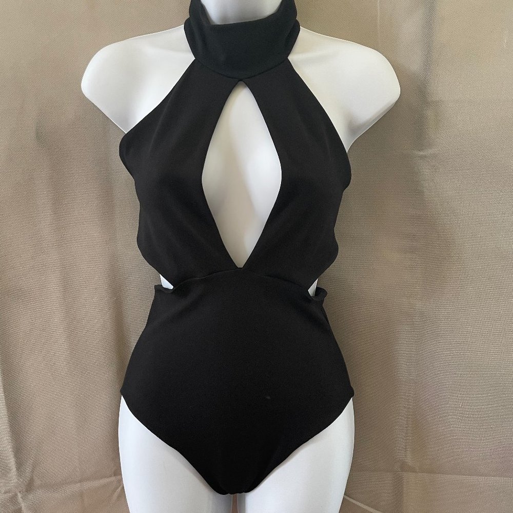 Nookie Black Bodysuit